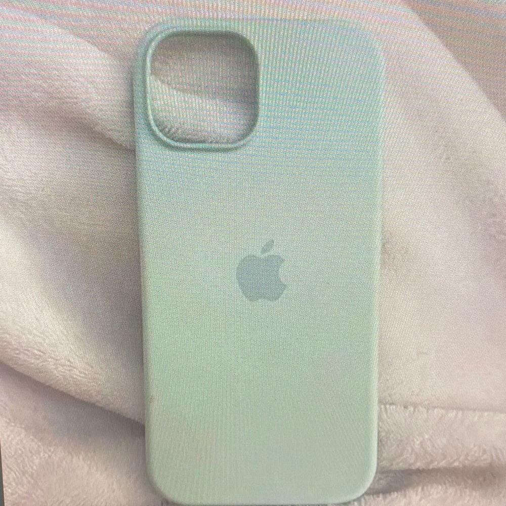 Apple Pastel Green Silicone iPhone Case